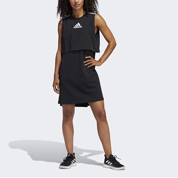 Adidas Game and Go sleeveless zip up dress‎ small - Picture 1 of 7